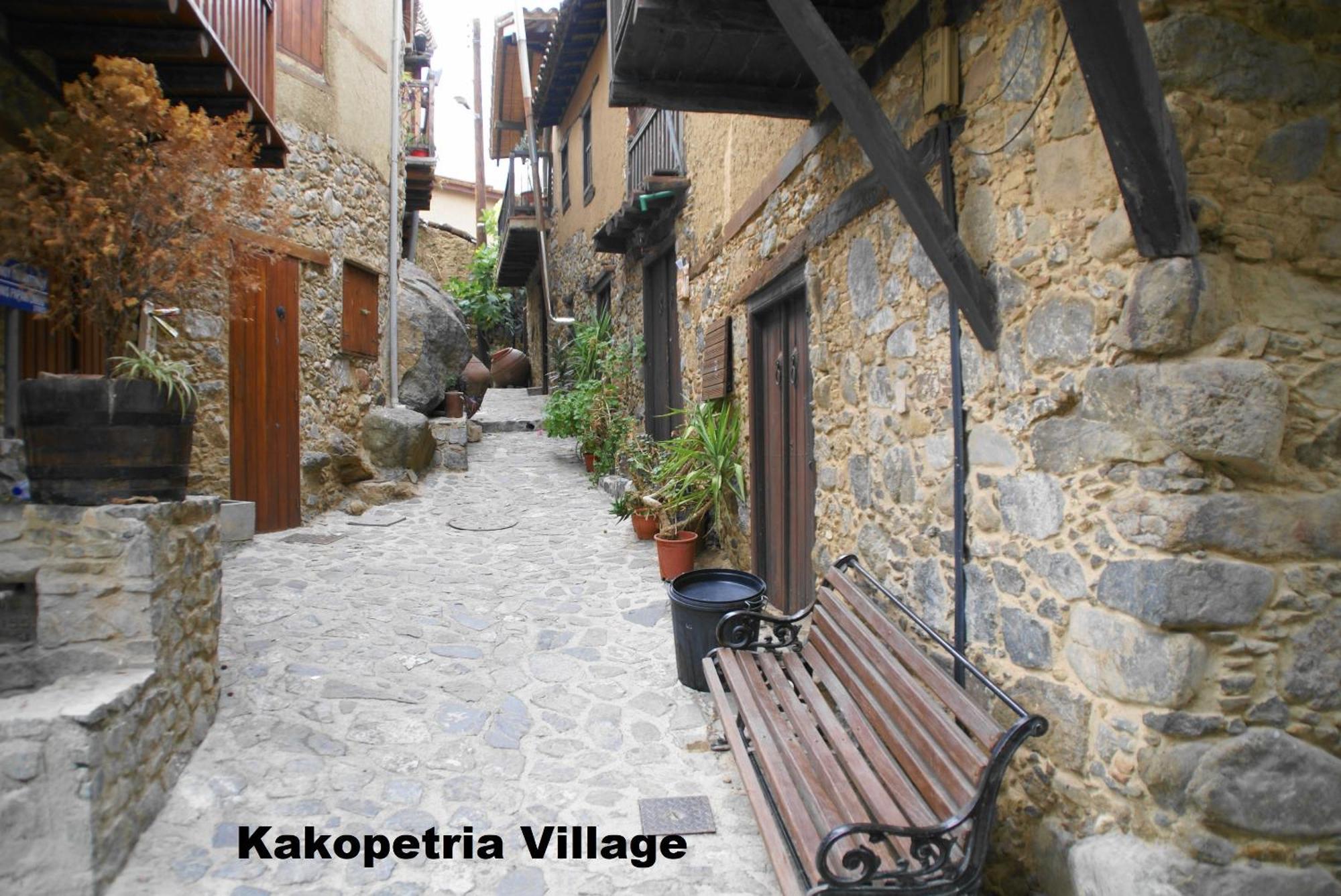 Gasthaus Metaxas Mansion Kakopetria Exterior foto